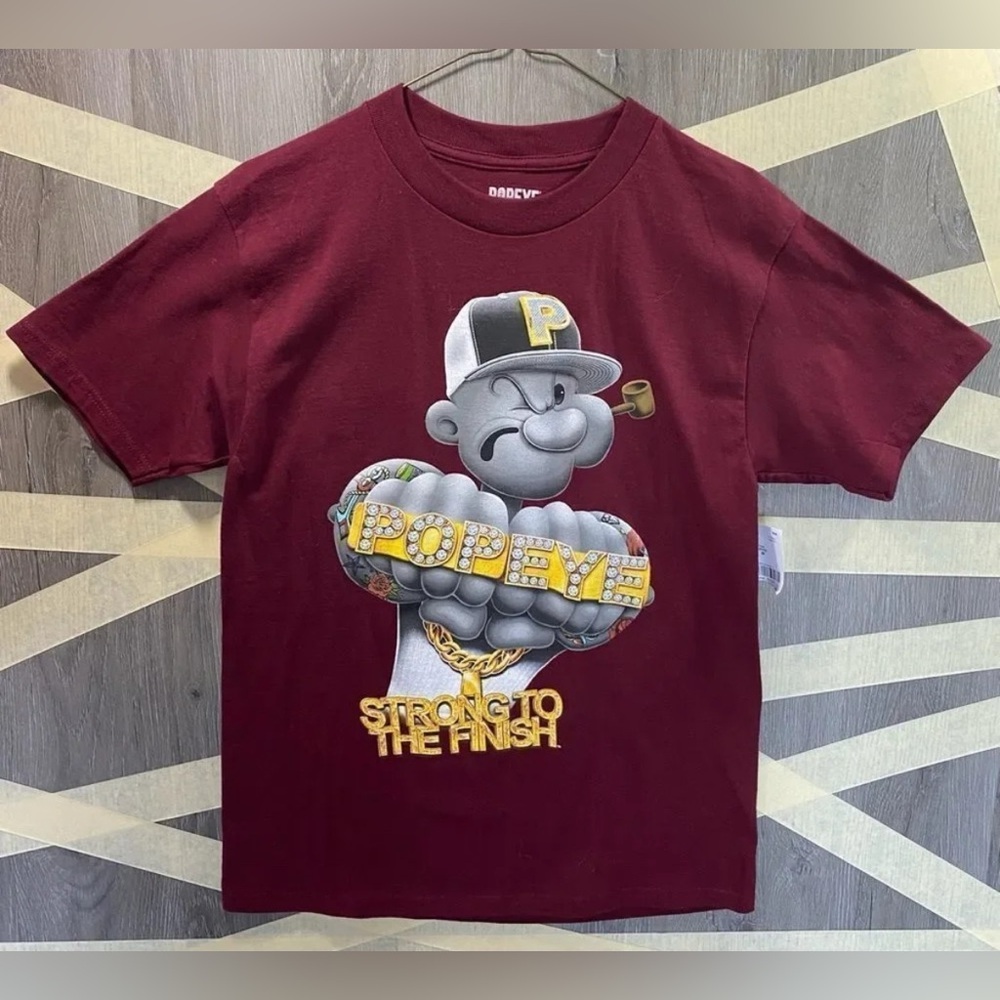 Popeye The Sailor Graphic T-Shirt NWOT Sz Md 🇵🇷